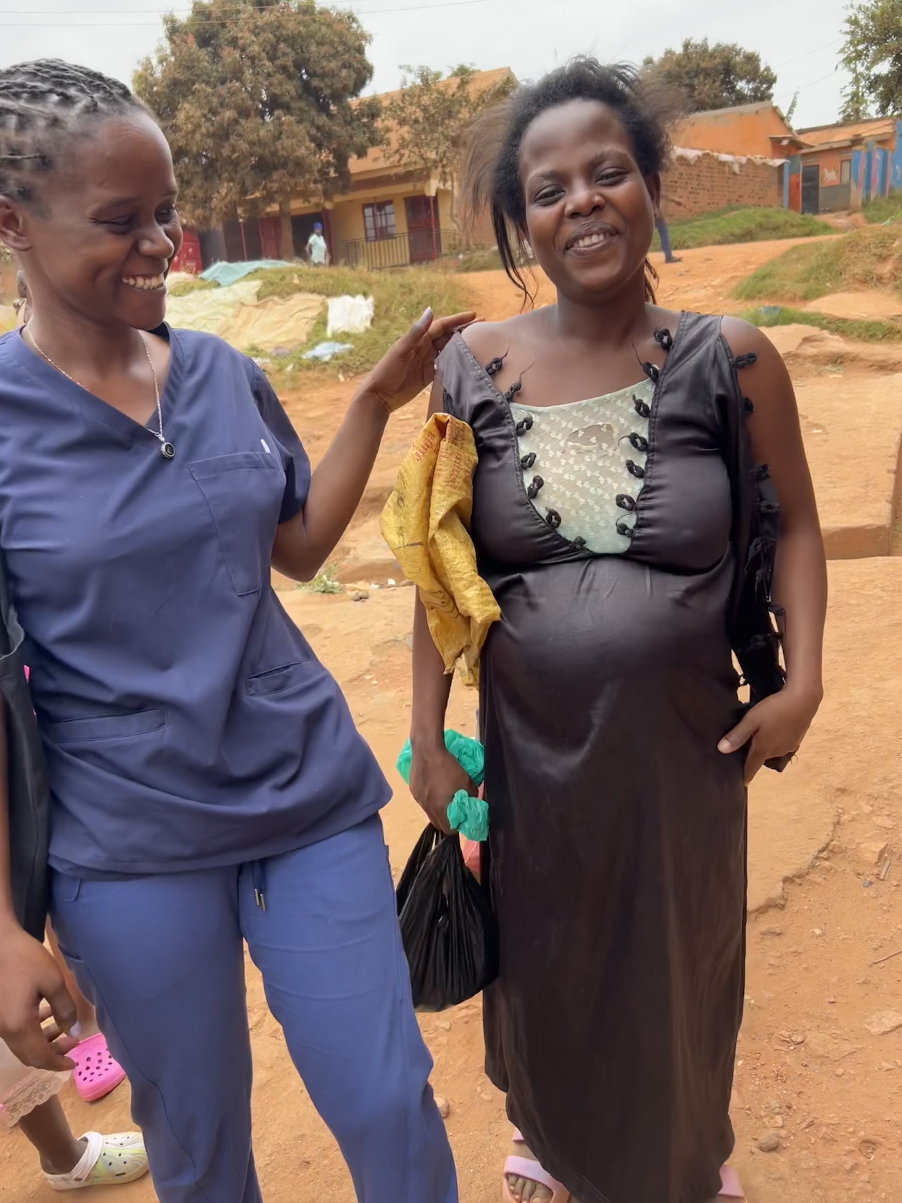 A nurse and mother at Grace Care Medical Center